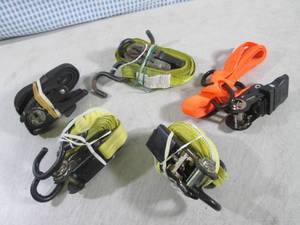 lot 256 image: (BSB) Assorted Ratchet Tie Downs...