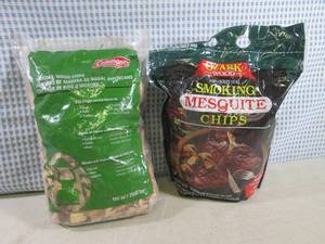 lot 260 image: (BSB) 2 Bags Smoker Wood Chips...