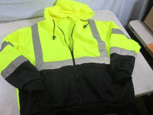 lot 296 image: (BSB) Reflective Zip-Up Hoodie Gues...