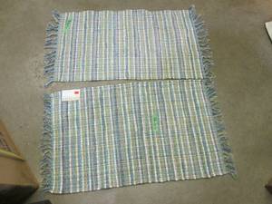 lot 300 image: (F-1) 2 - 36 Accent Throw Rugs...
