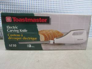 lot 308 image: (CS) Toastmaster Electric Carving K...