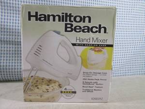 lot 293 image: (FS) Hamilton Beach Hand Mixer with...
