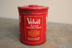 lot 2 image: Tobacco Cans