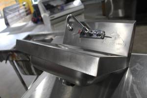 lot 62 image: Advance Tabco Wall-Mount Sink