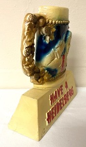 lot 61 image: Vintage Have A Heidelberg Advertising Statue
