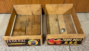 lot 80 image: Vintage Crates and Baskets
