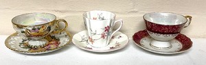 lot 81 image: Large Variety of Vintage Cup and Saucer Sets