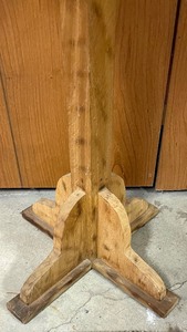 lot 90 image: Wonderful Wooden Plant Stand
