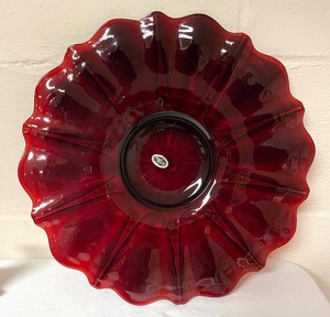 lot 92 image: Vintage Royal Ruby Glassware