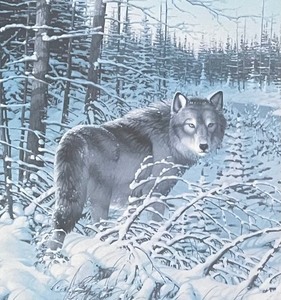 lot 115 image: Limited Edition Northern Guard Framed Print by Michael Guard