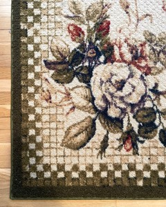 lot 235 image: Shaw Area Floral Design Rug