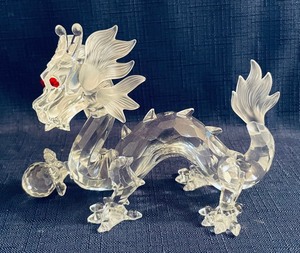 lot 243 image: Sensational Swarovski Fabulous Creatures-The Dragon Figurine with Original Box and Certificate
