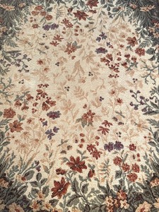 lot 244 image: Floral Area Rug by Shaw Rugs