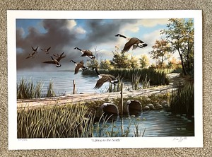 lot 259 image: Limited Edition Lifting to the North Unframed Print by Ken Zylla