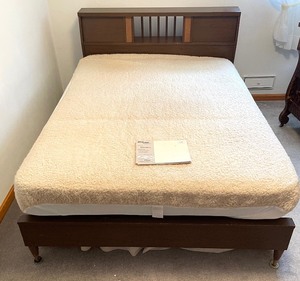 lot 270 image: Vintage Danska FullQueen Bed Frame