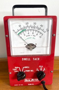 lot 373 image: Dwell Tach Meter