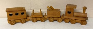 lot 384 image: Wonderful Wooden Train