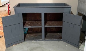 lot 399 image: Charming Vintage Cabinet