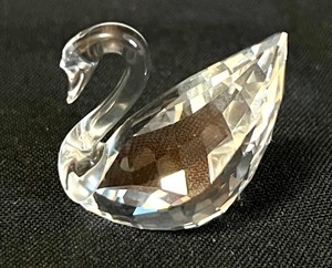 lot 199A image: Two Miniature Swarovski Swans