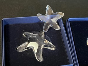 lot 358 image: Three Swarovski Seashells