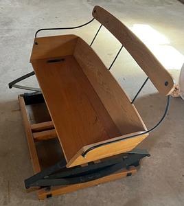 lot 333 image: Fun Spring Style Bench