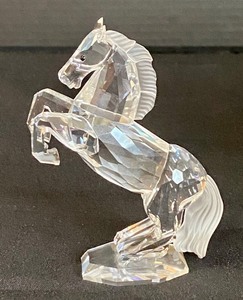 lot 313 image: Swarovski Crystal Arabian Stallion Figurine w Box
