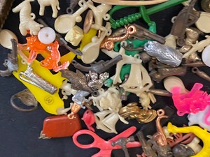 lot 310 image: Vintage Cracker Jack Prizes and More