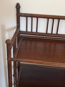 lot 183 image: Vintage Petite Decorative Music StandBookshelf