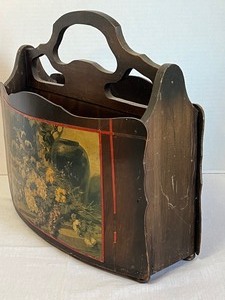 lot 189 image: Vintage Magazine Rack