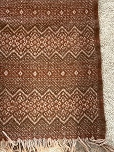 lot 182 image: Amana Products Lovely Wool Throw Blanket
