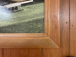 lot 141 image: Vintage Framed Farm Photograph Print