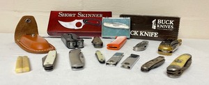lot 293 image: Variety of Vintage Pocket Knives