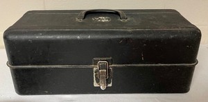 lot 298 image: Two Vintage Tackle Boxes