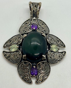 lot 43 image: Carolyn Pollack Sterling Silver Pendant