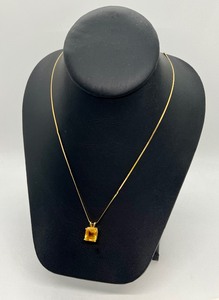 lot 158 image: Lovely 14k Necklace and Pendant
