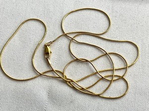 lot 160 image: 24 Inch 14k Gold Chain