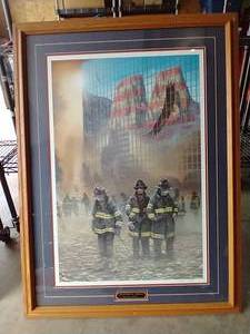 lot 7 image: 911 Picture - Signed by Artist