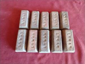 lot 50 image: (10) Lyman Lead Ingots