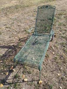 lot 62 image: Patio Lounger