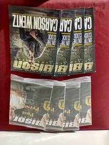 lot 90 image: (8) Bison Magazines