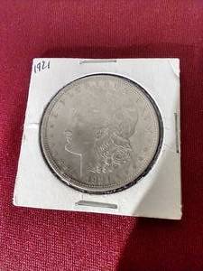 lot 100 image: 1921 Morgan Dollar