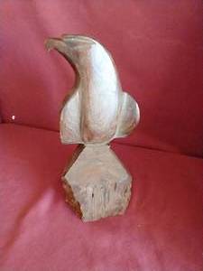 lot 130 image: Small Wood Eagle