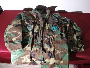 lot 174 image: Heavy Military Camo Jacket