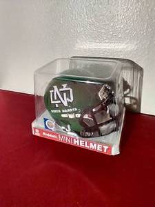 lot 184 image: Riddell Mini Football Helmet - UND