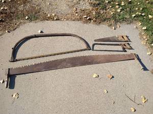 lot 191 image: (4) Saws - Various Kinds