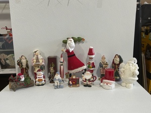 Collectible Santa Christmas Decor