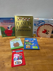 Peanuts Books and Yeti in Spaghetti Game