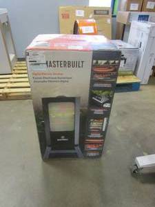 lot 13 image: MASTERBUILT 30 in. Digital Electric Smoker in Black (BOX LOOKS SEALED)