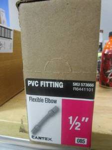 lot 99 image: CARLON 12 in. Flexible Elbow - 8 PACK