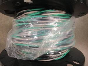 lot 117 image: Unknown Length 12 AWG Stranded THHN Wire - Black, White & Green